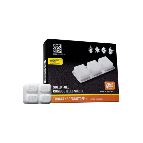  SOLID FUEL TABLETS 12 X 14G