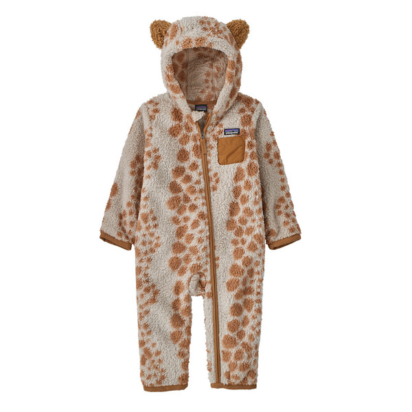 Patagonia BABY FURRY FRIENDS BUNTING Barn Overall VENADO: SHROOM TAUPE