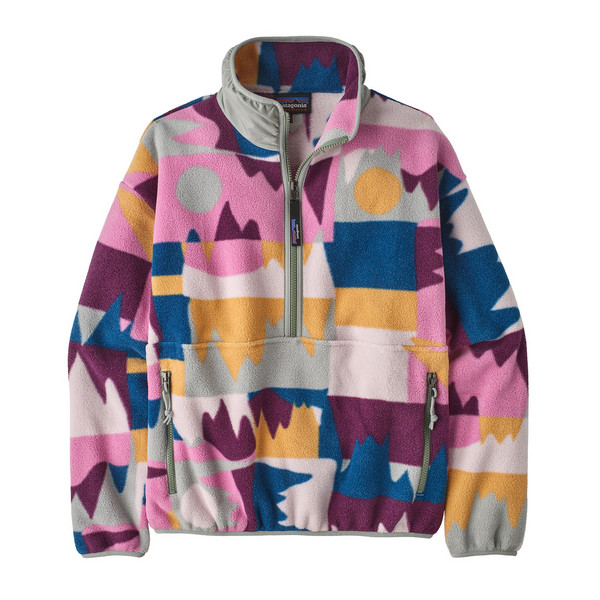 Patagonia W' S SYNCH MARSUPIAL Dam Fleecetröja FRONTERA: MARBLE PINK