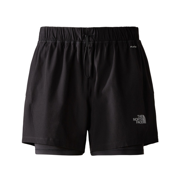 The North Face W 2 IN 1 SHORTS Dam Shorts TNF BLACK