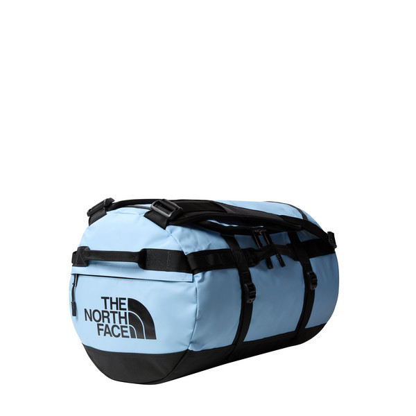 The North Face BASE CAMP DUFFEL - S Unisex Duffelbag STEEL BLUE/TNF BLACK