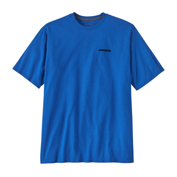 Patagonia M' S P-6 LOGO RESPONSIBILI-TEE Herr T-shirt P-6 OUTLINE: VESSEL BLUE