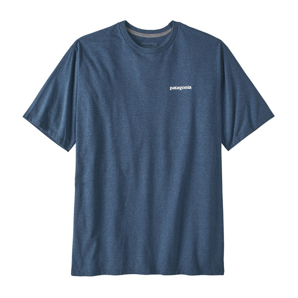 Patagonia M' S P-6 LOGO RESPONSIBILI-TEE Herr T-shirt UTILITY BLUE