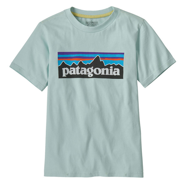 Patagonia K' S P-6 LOGO T-SHIRT Barn T-shirt WISPY GREEN