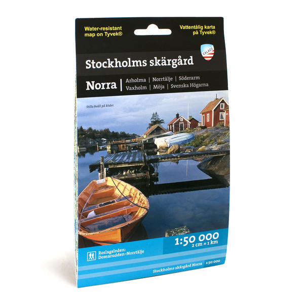  STOCKHOLMS SKÄRGÅRD - NORRA 1:50.000 - Sjökarta