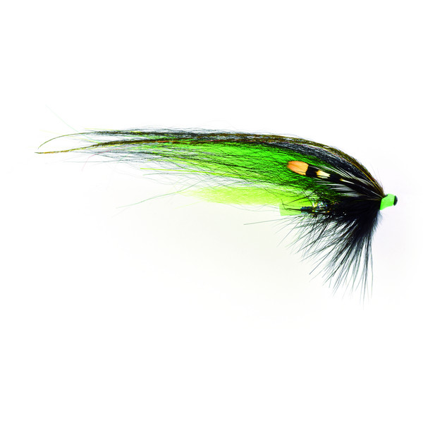 Frödin flies CLASSIC SERIES - BLACK GREEN HELMET 10 CM Fiskefluga NoColor