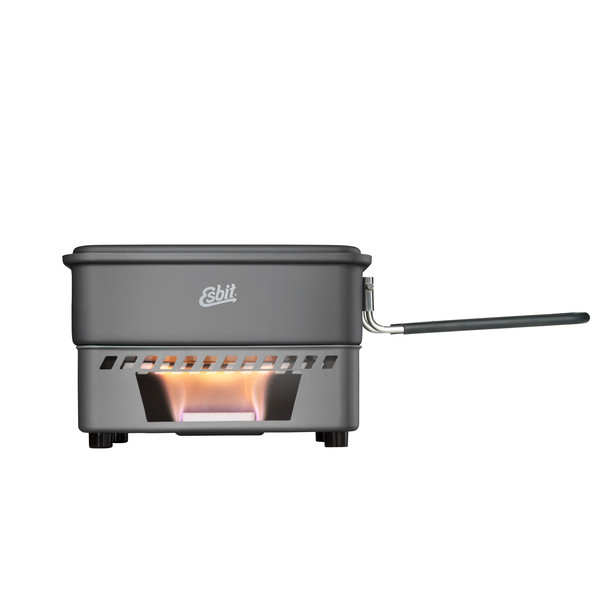 Esbit SOLID FUEL COOKSET, 1100ML, WITHOUT NON-STICK COATING