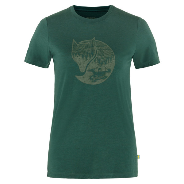  ABISKO WOOL FOX SS W Dam - T-shirt