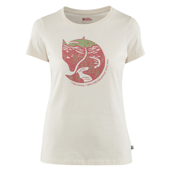 ARCTIC FOX PRINT T-SHIRT W Dam - T-shirt
