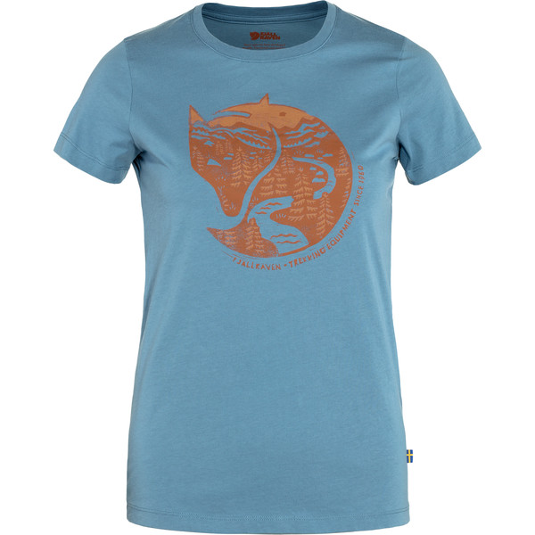  ARCTIC FOX PRINT T-SHIRT W Dam - T-shirt
