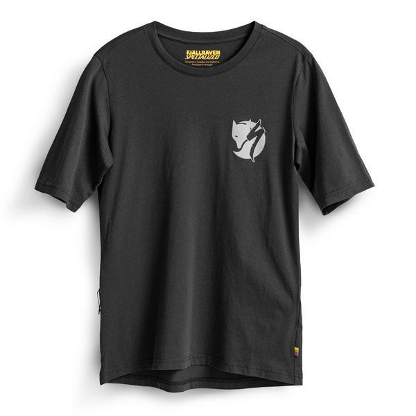 Fjällräven S/F COTTON POCKET T-SHIRT W Dam T-shirt BLACK