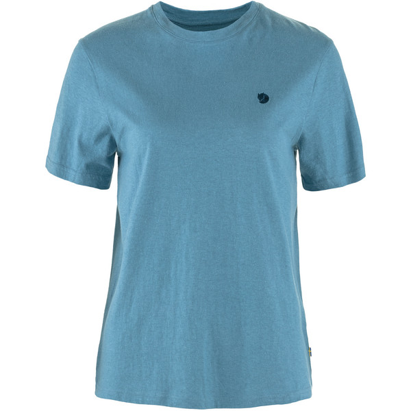 Fjällräven HEMP BLEND T-SHIRT W Dam T-shirt DAWN BLUE