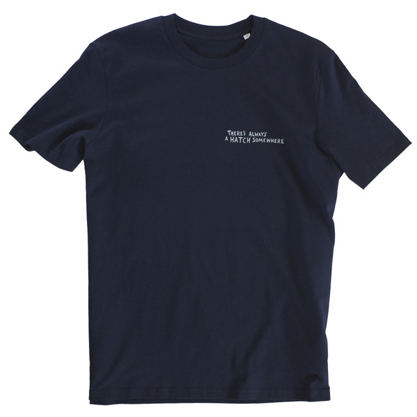 Lemmel HATCH T-SHIRT Unisex T-shirt FRENCH NAVY