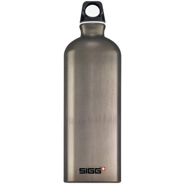1.0L Sigg Aluminum Water Bottle Traveller White 