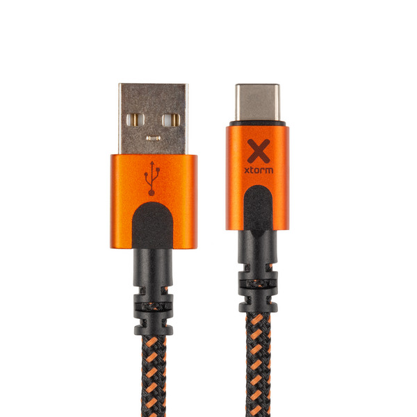 Xtorm XTREME USB TO USB-C CABLE Reservdel BLACK,ORANGE