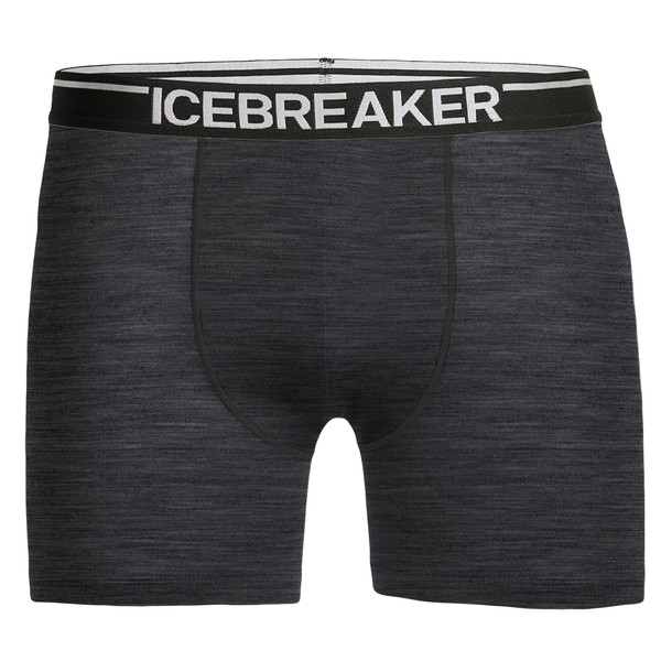 Icebreaker M MERINO ANATOMICA BOXERS Herr Funktionsunderkläder JET HTHR