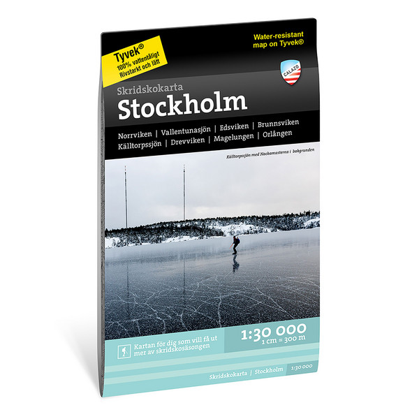  SKRIDSKOKARTA STOCKHOLM 1:30.000 - Karta