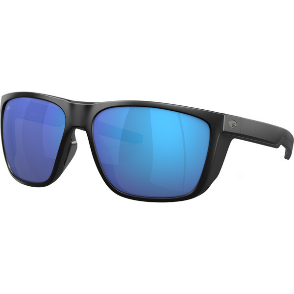 Costa Del Mar FERG XL - MATTE BLACK FRAME Unisex Solglasögon BLUE MIRROR 580G