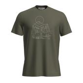 Icebreaker MEN MERINO 150 TECH LITE III SS TEE SUNSET CAMP Herr - T-shirt
