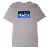 KAVU BASIC LOGO TEE Herr - T-shirt
