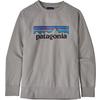 Patagonia K' S LW CREW SWEATSHIRT Barn - Sweatshirt - P-6 LOGO: DRIFTER GREY