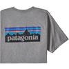 Patagonia M' S P-6 LOGO RESPONSIBILI-TEE Herr - T-shirt - GRAVEL HEATHER