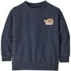  BABY LW CREW SWEATSHIRT Barn - Collegetröja - LIVE SIMPLY WHALE PATCH: NEW N