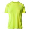 The North Face W SUMMIT HIGH TRAIL RUN S/S Dam T-shirt LED YELLOW - LED YELLOW