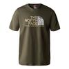  M S/S RUST 2 TEE Herr - T-shirt - NEW TAUPE GREEN-GRAVEL