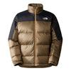 The North Face M DIABLO RECYCLED DOWN JACKET Herr Dunjacka ALMOND BUTTER/TNF BLACK - ALMOND BUTTER/TNF BLACK