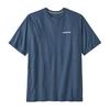 Patagonia M' S P-6 LOGO RESPONSIBILI-TEE Herr T-shirt P-6 OUTLINE: VESSEL BLUE - UTILITY BLUE