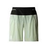 The North Face W SUMMIT PACESETTER SHORT 5IN Dam Shorts MISTY SAGE/TNF BLACK - MISTY SAGE/TNF BLACK