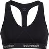 Icebreaker WOMEN MERINO SPRITE RACERBACK BRA Dam Sport-bh FLUX GREEN - BLACK