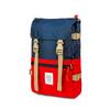 Topo Designs ROVER PACK CLASSIC Unisex Ryggsäck NAVY/RED - NAVY/RED