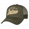 Stetson TRUCKER CAP AMERICAN HERITAGE CLASSIC Unisex Keps NAVY - OLIVE