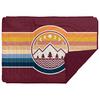 Voited RIPSTOP BLANKET Picknickfilt PATCH - CAMP VIBES BERRY