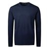  ULTRAFINE MERINO LONG SLEEVE T-SHIRT Unisex - T-shirt - NAVY