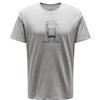  CAMP TEE Herr - T-shirt - GREY MELANGE/SLATE