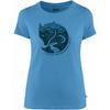  ARCTIC FOX PRINT T-SHIRT W Dam - T-shirt - RIVER BLUE