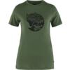  ABISKO WOOL FOX SS W Dam - T-shirt - SPRUCE GREEN