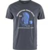  SPACE T-SHIRT PRINT M Herr - T-shirt - NAVY