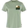  NATURE T-SHIRT W Dam - T-shirt - SAGE GREEN