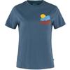  NATURE T-SHIRT W Dam - T-shirt - INDIGO BLUE