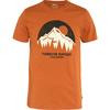  NATURE T-SHIRT M Herr - T-shirt - TERRACOTTA BROWN