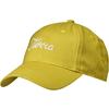 Tierra EMBROIDED ORGANIC COTTON 6 PANEL CAP Unisex Keps GREY - YELLOW