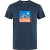 Tierra ORGANIC COTTON TEE M Herr - T-shirt - NORDIC BLUE (MOUNTAIN BOX)