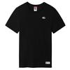  W HERITAGE S/S RECYCLED TEE Dam - T-shirt - TNF BLACK