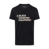  M STACKED LOGO SS TEE Herr - T-shirt - BLACK