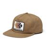Black Diamond BD WASHED CAP Unisex Keps BLACK - DARK CURRY FADED PATCH